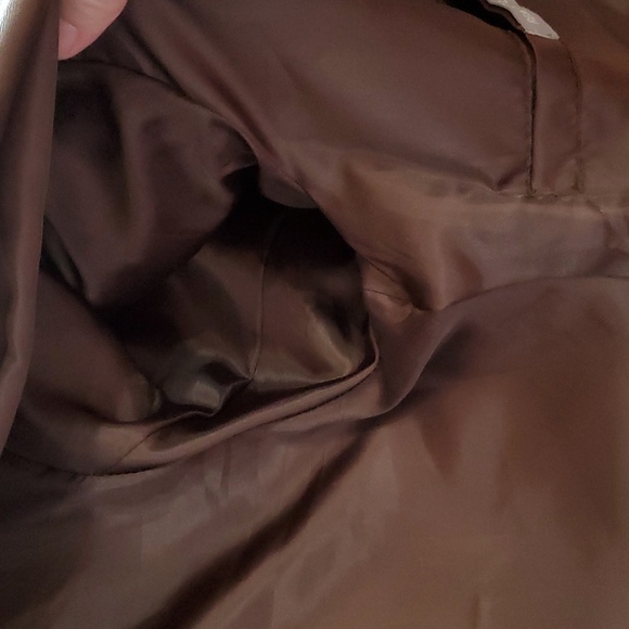 Juliet Michelle Brown Genuine Leather Jacket - Picture 12 of 13